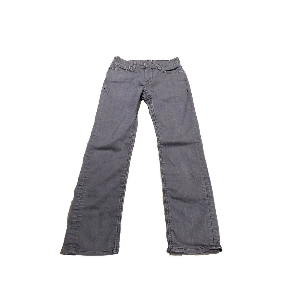 Levi's 511 Men’s 30x30 Slim Fit Tapered Leg Black Denim Jeans Charcoal Wash